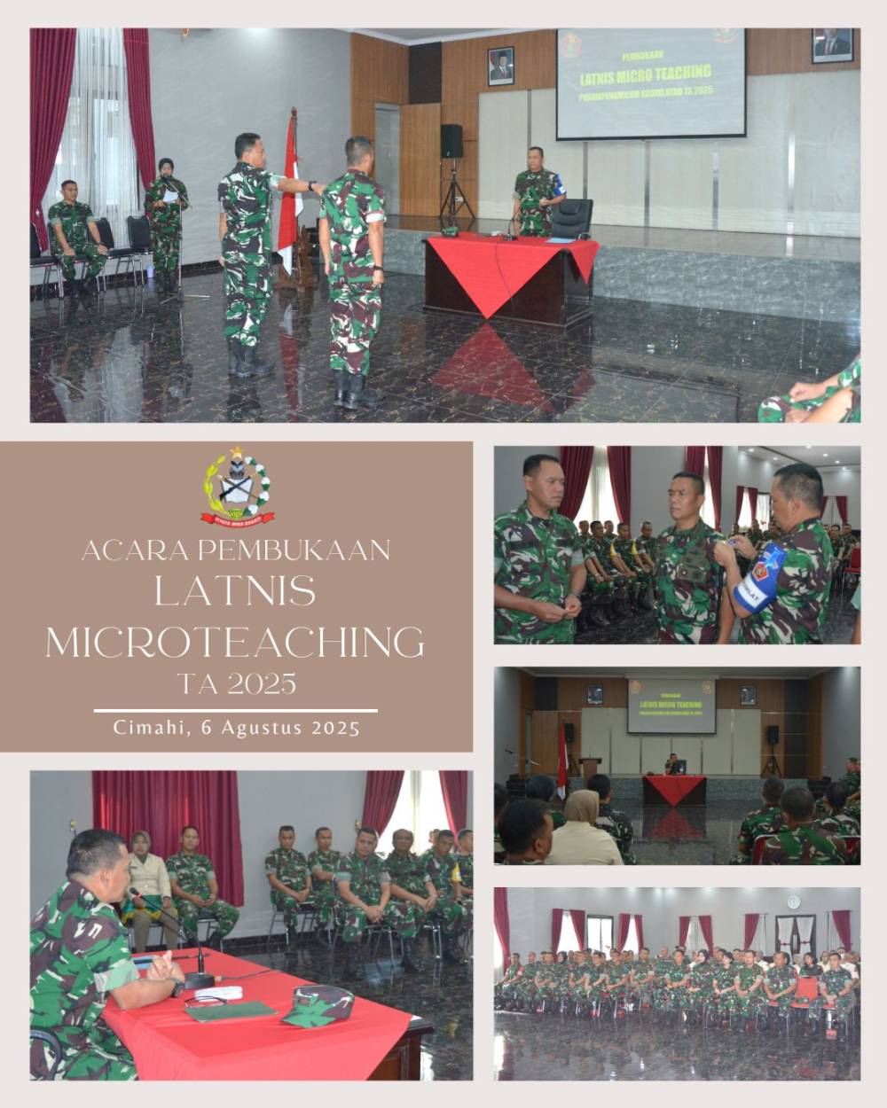 PUSDIKPENGMILUM SELENGGARAKAN LATNIS MICROTEACHING TA 2025