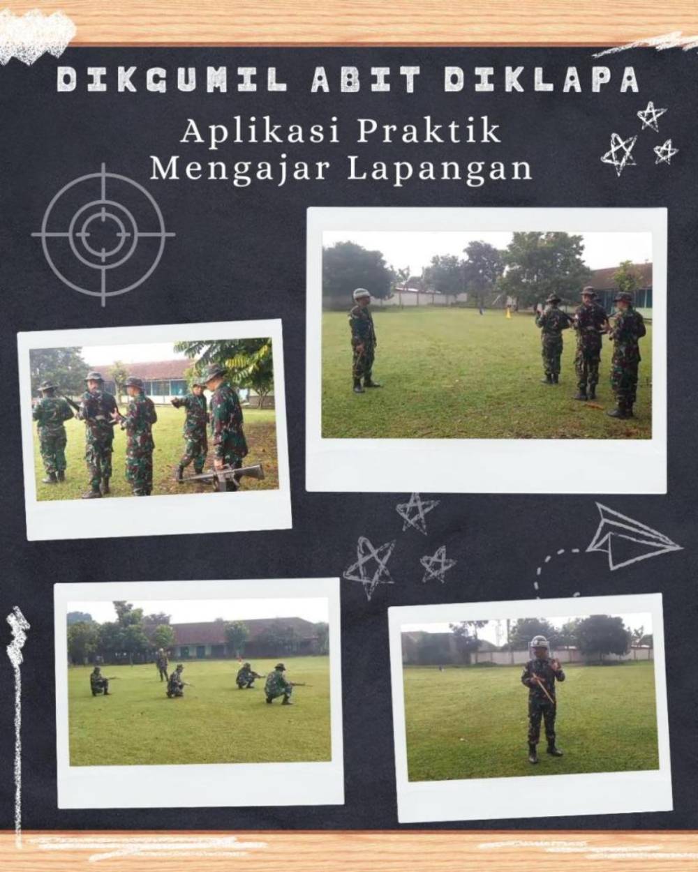 APLIKASI MENGAJAR LAPANGAN, PASIS PERAGAKAN FORMASI TAKTIK REGU SENAPAN