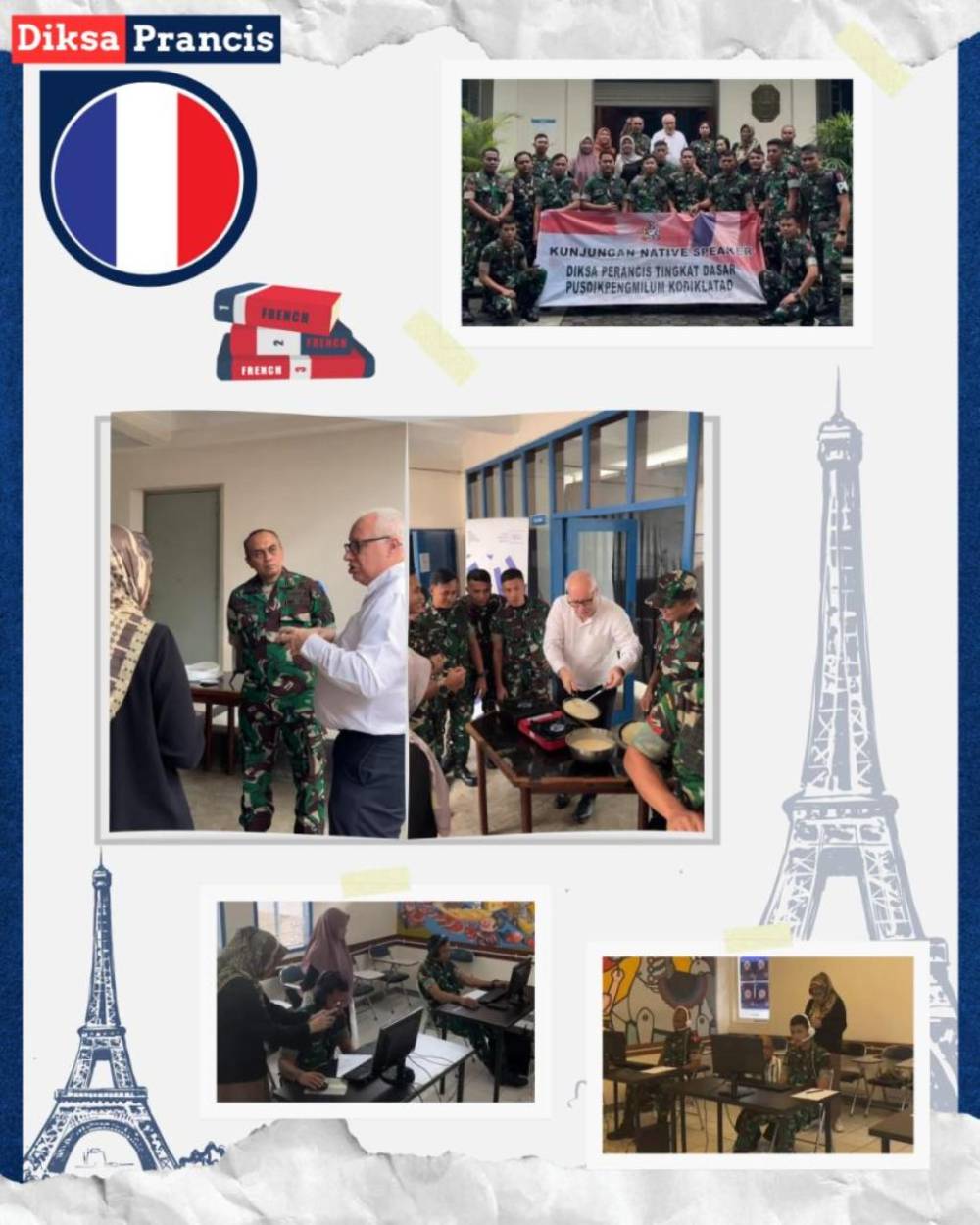 PEMBELAJARAN AUTENTIK MELALUI PRAKTIK DAN DISKUSI SERDIK DIKSA PRANCIS DI IFI