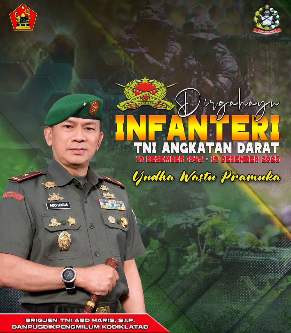 DIRGAHAYU INFANTERI TNI ANGKATAN DARAT "Yudha Wastu Pramuka"