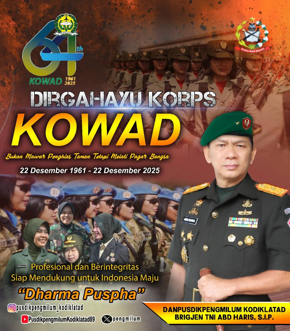 DIRGAHAYU KORPS WANITA ANGKATAN DARAT