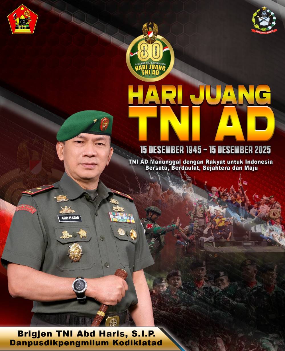 SELAMAT HARI JUANG TNI ANGKATAN DARAT