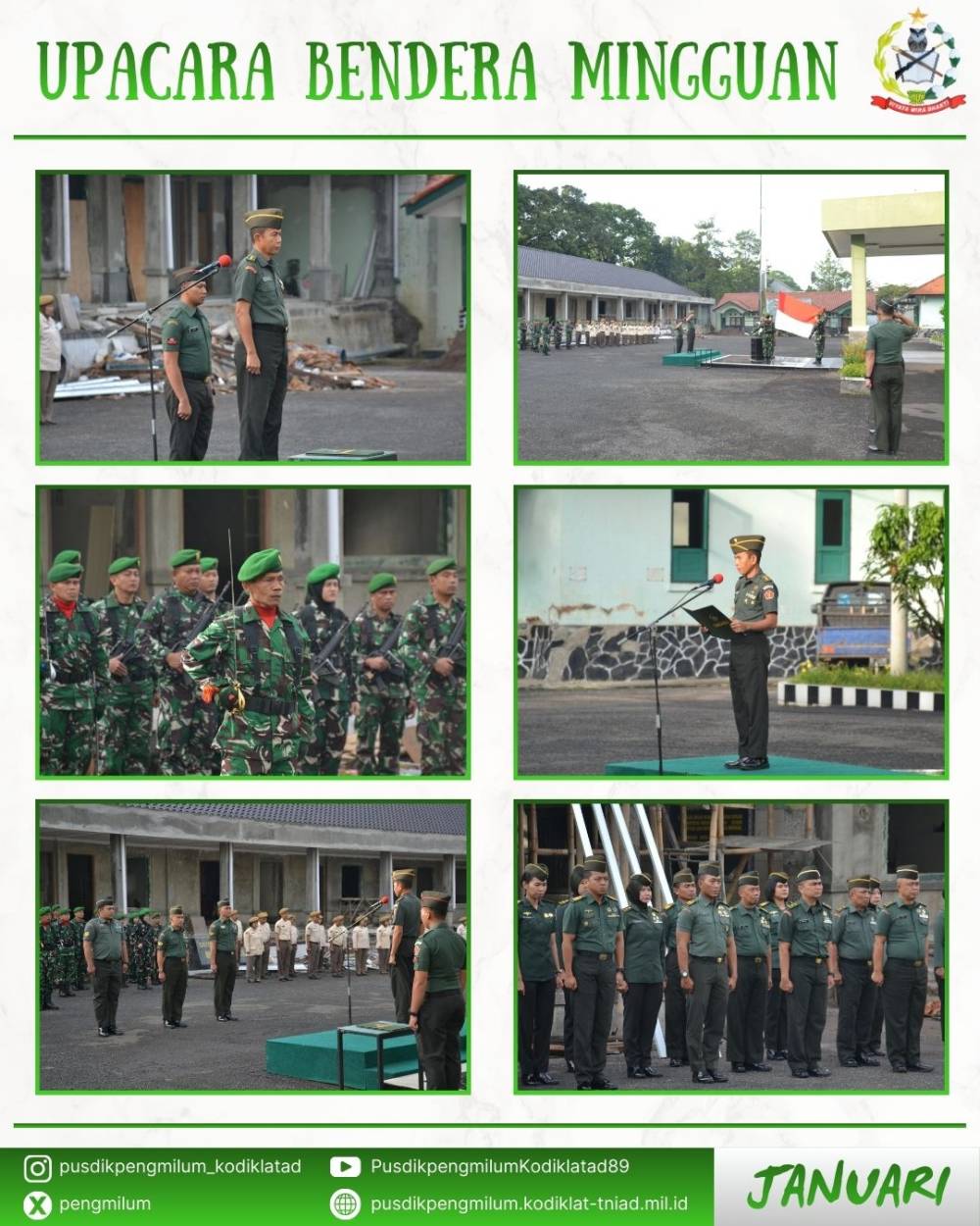 UPACARA BENDERA PERDANA 2026, TEGUHKAN SEMANGAT PENGABDIAN