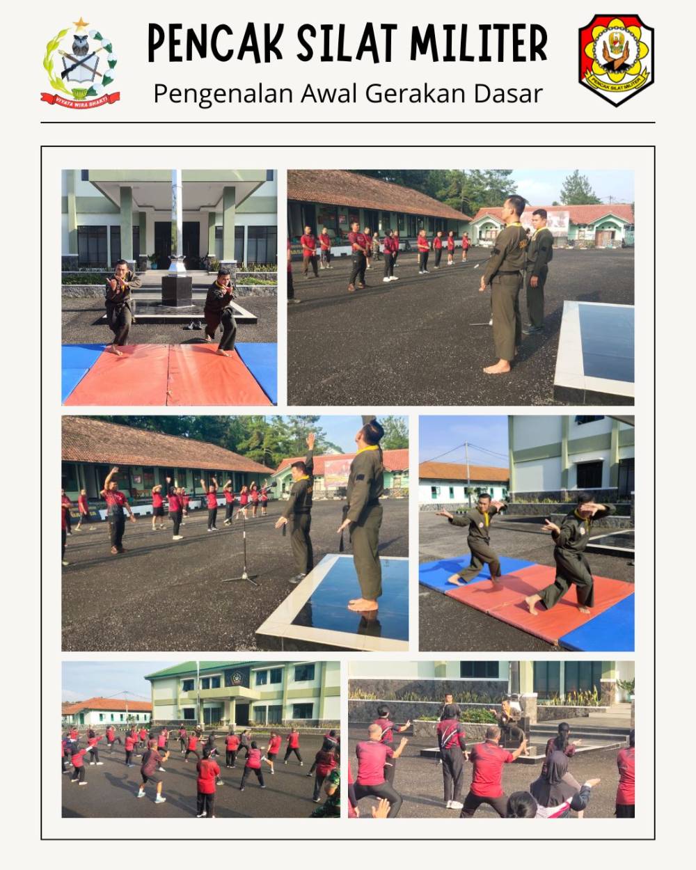 PENGENALAN GERAKAN DASAR PENCAK SILAT MILITER (PSM)