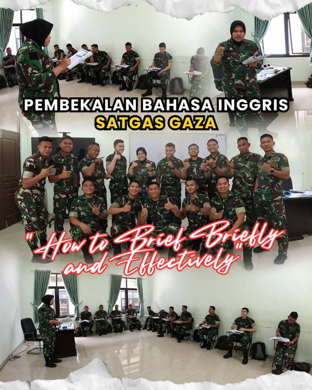 HOW TO BRIEF BRIEFLY AND EFFECTIVELY: MEMBANGUN BRIEFING YANG SINGKAT, JELAS, DAN TERARAH