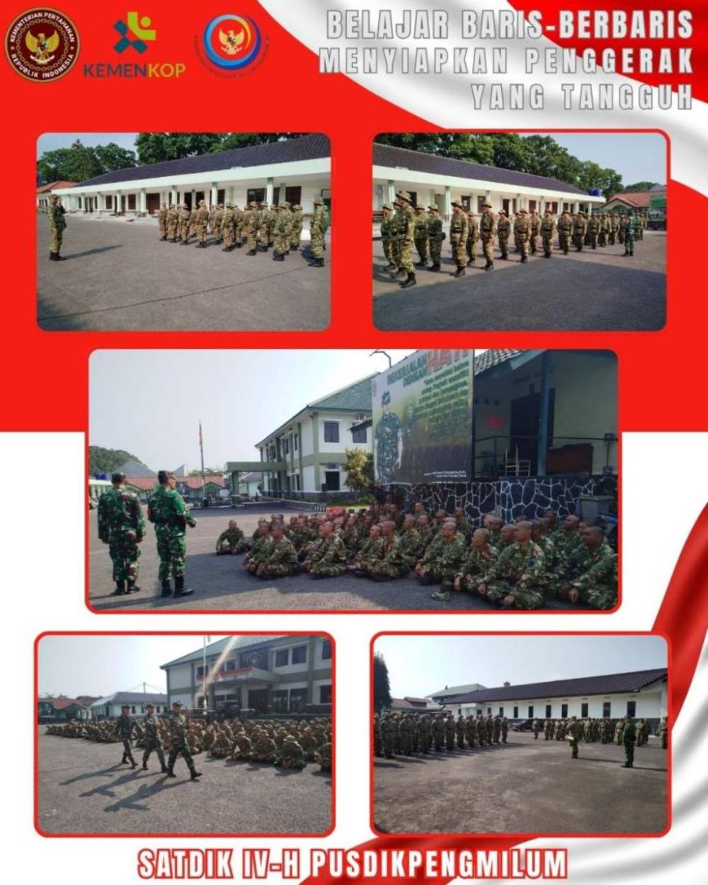 PBB, LANGKAH AWAL MEMBENTUK DISIPLIN DAN KEKOMPAKAN PESERTA SPPI KDKMP