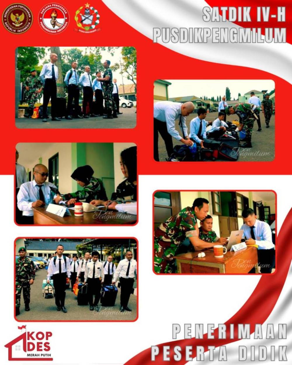 DARI BERBAGAI PENJURU, CALON PENGGERAK KOPERASI MERAH PUTIH RESMI BERGABUNG DI SATDIK IV-H PUSDIKPENGMILUM SPPI 2026