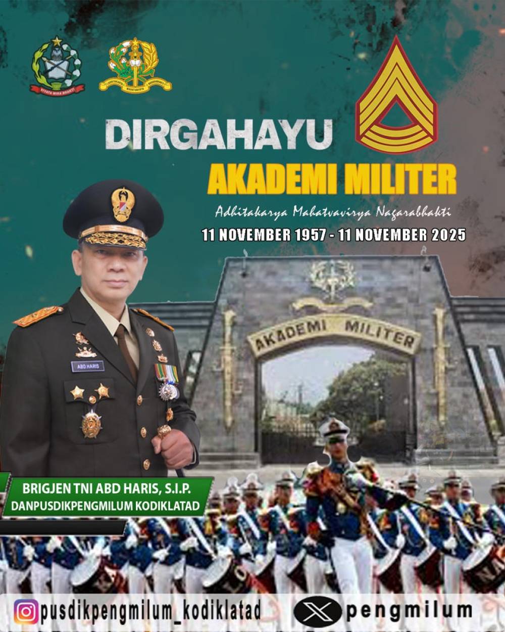DIRGAHAYU AKADEMIL MILITER 11 NOVEMBER 2025