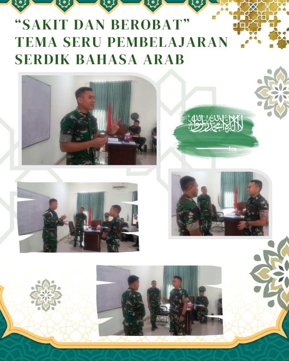 SAKIT DAN BEROBAT : TEMA SERU PEMBELAJARAN SERDIK BAHASA ARAB