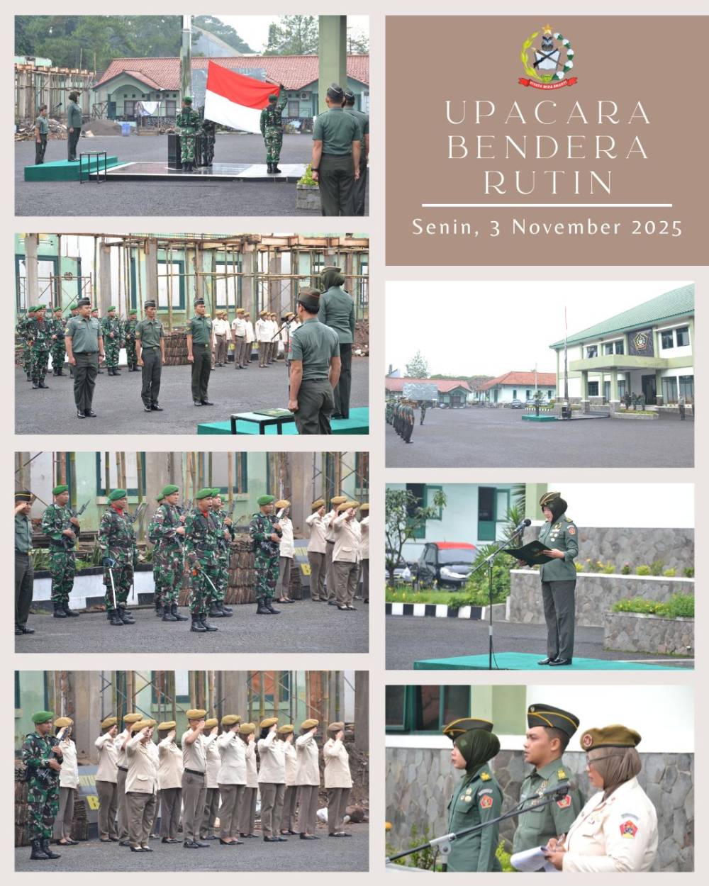 UPACARA BENDERA RUTIN SENIN 3 NOVEMBER 2025