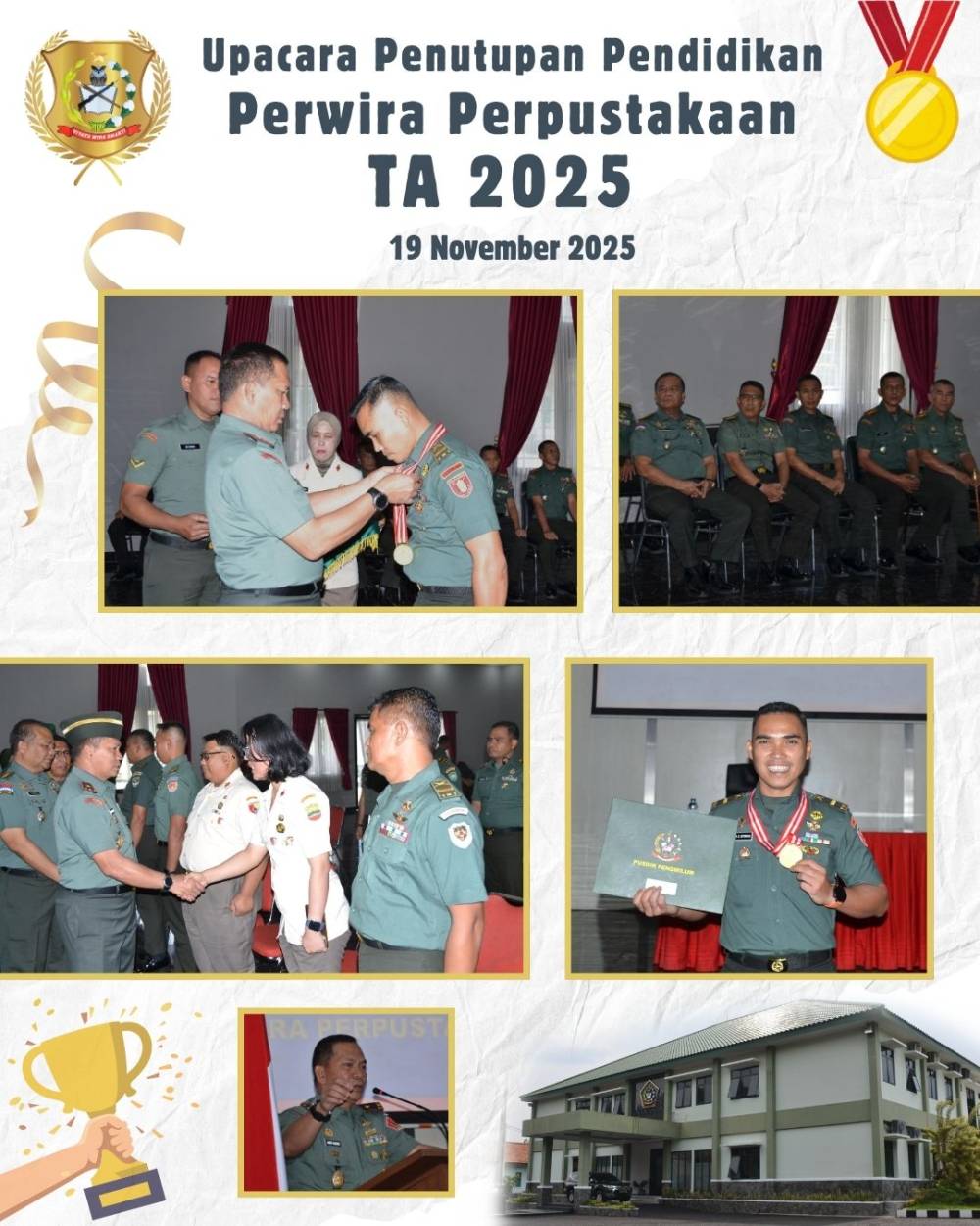 LAHIRNYA PARA PERWIRA PUSTAKAWAN: DIKPATAKA TA 2025 RESMI DITUTUP