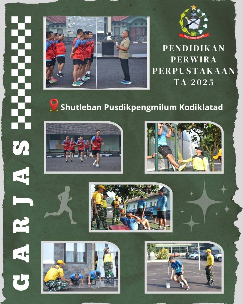 SEMANGAT TAK KENAL LELAH DI TES GARJAS DIKPATAKA