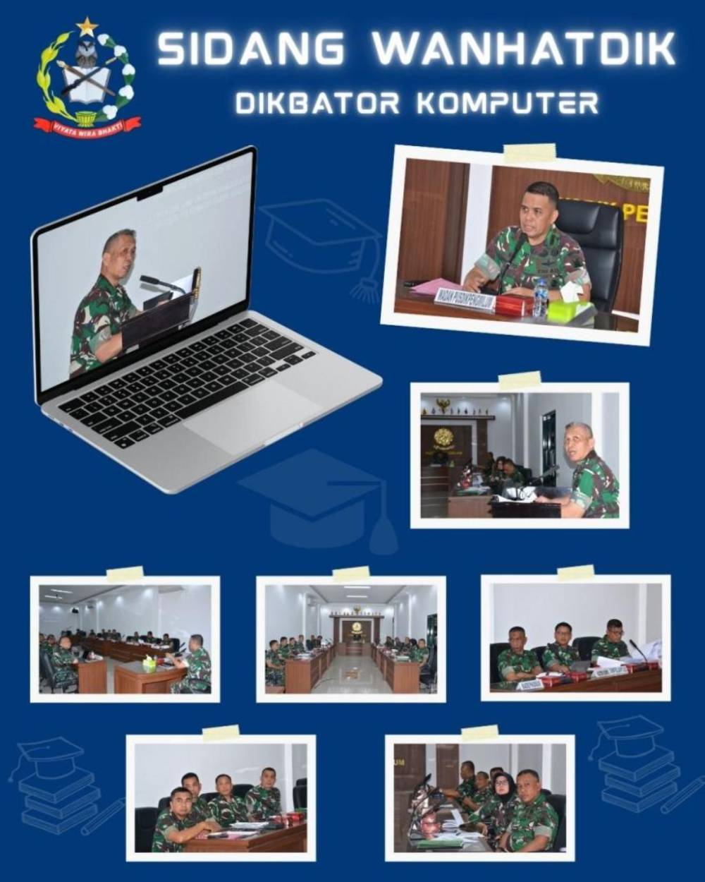 SIDANG WANHATDIK DIKBATOR KOMPUTER TA 2025: LANGKAH AKHIR MENUJU LULUSAN OPERATOR KOMPUTER TNI AD YANG PROFESIONAL