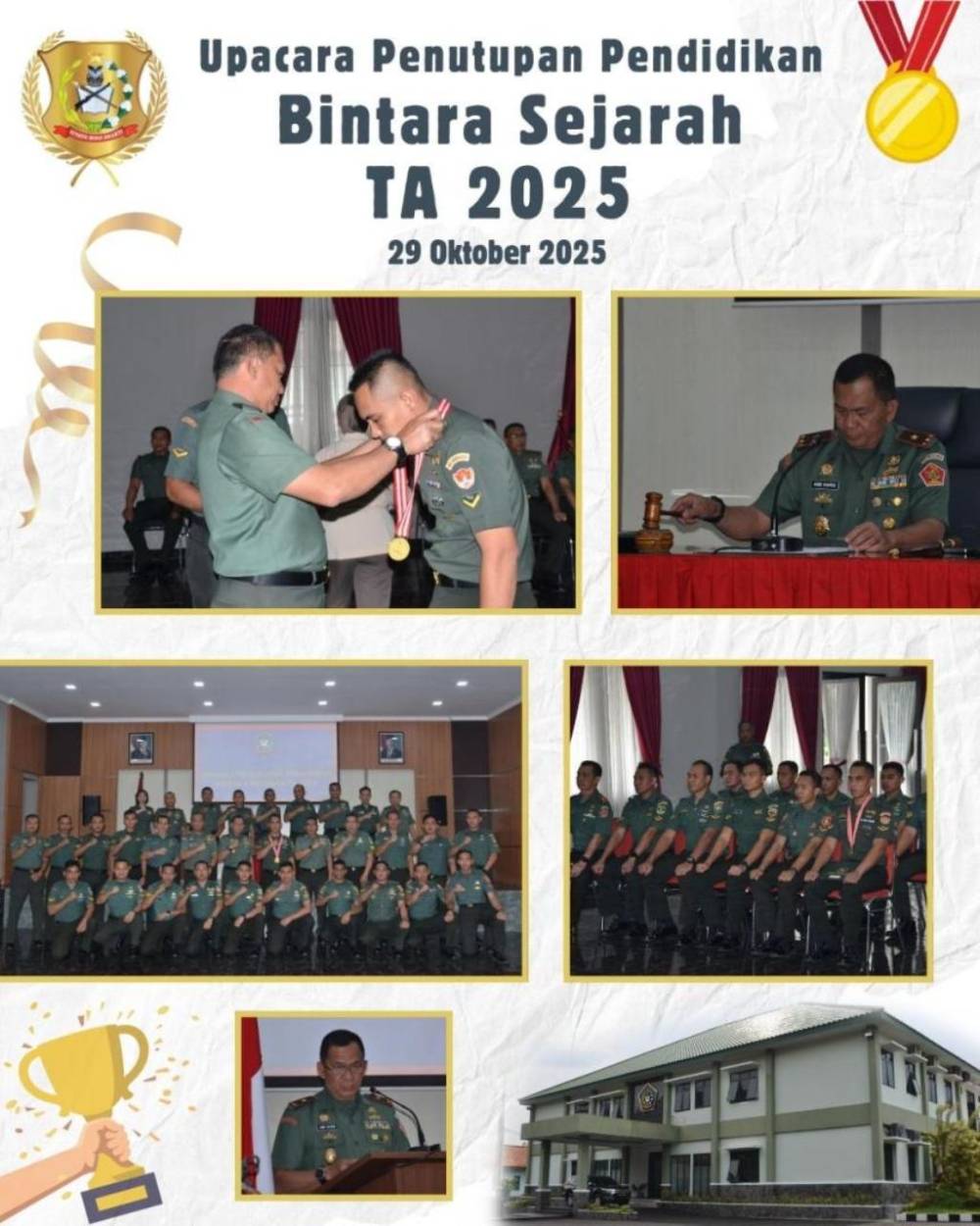 MELESTARIKAN NILAI KEJUANGAN LEWAT PENA SEJARAH: PUSDIKPENGMILUM LAHIRKAN BINTARA SEJARAH PROFESIONAL