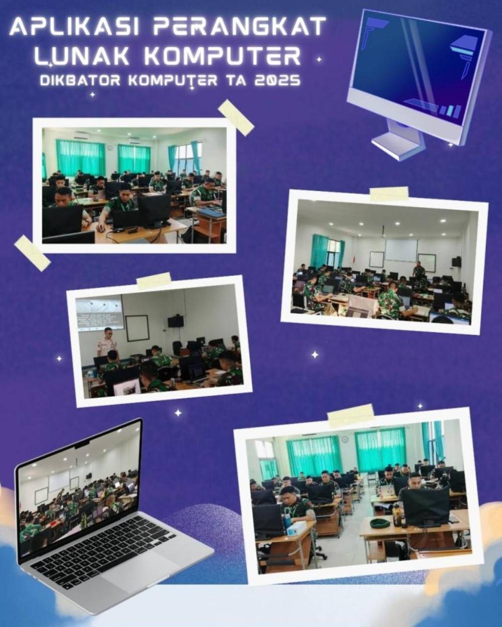 PUNCAK PEMBELAJARAN DIKBATOR 2025: SISWA TUNJUKKAN KEMAMPUAN APLIKASI PERANGKAT LUNAK KOMPUTER